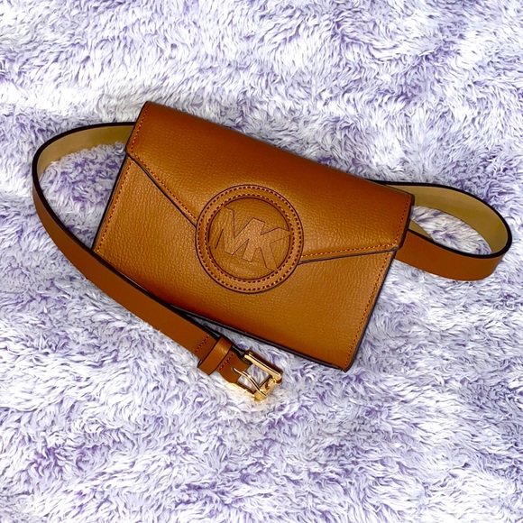 MK Cognac FannyPack - Picture 1 of 9